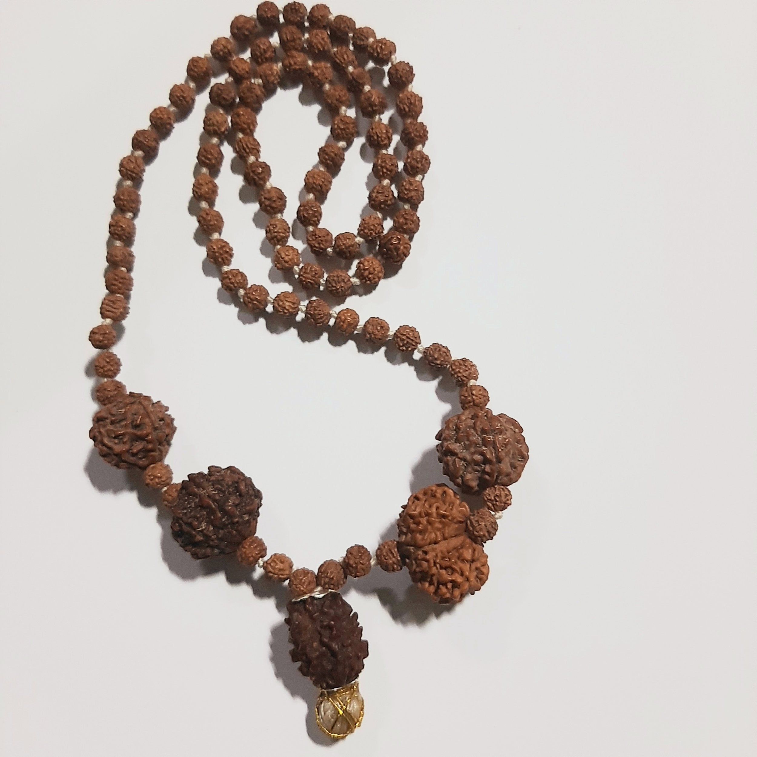 2 5 7 9 Mukhi Rudraksha Combination Mala