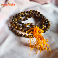 Lab Certified Tiger Eye Mala