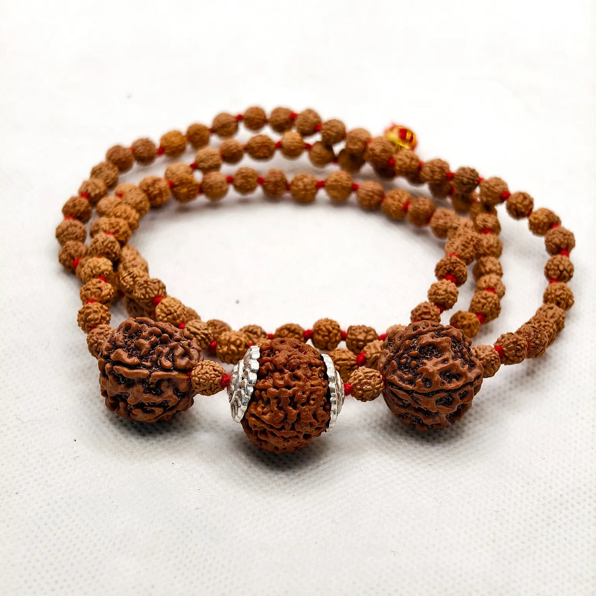 7 and 5 Mukhi Rudraksha Combination Mala Lab Certified. Premium Quality 7 and 5 Mukhi Rudraksha Combination Mala 