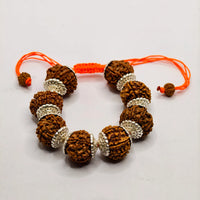 White background image for 8 year silver capped bracelet Lab Certified authentic product 