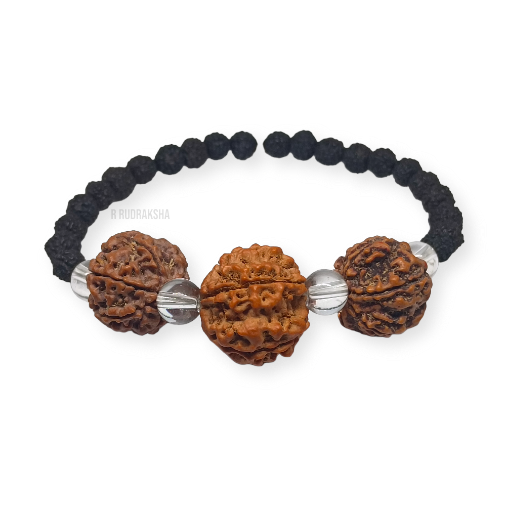 Nepali 3 Mukhi Customized Bracelet