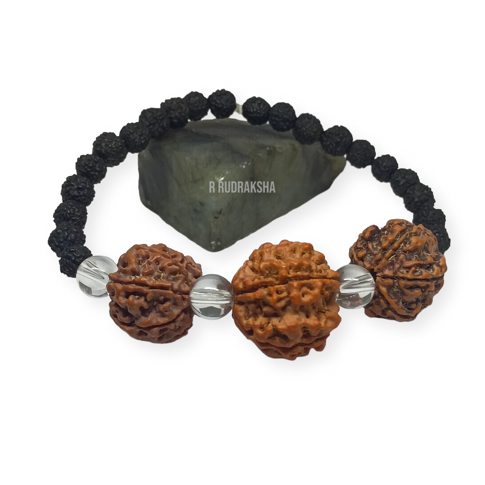 Nepali 4 Mukhi Customized Bracelet