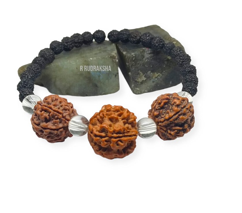 Nepali 3 Mukhi Customized Bracelet