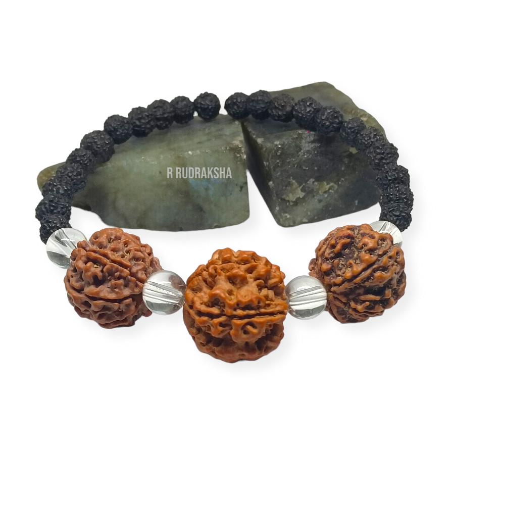 Nepali 3 Mukhi Customized Bracelet