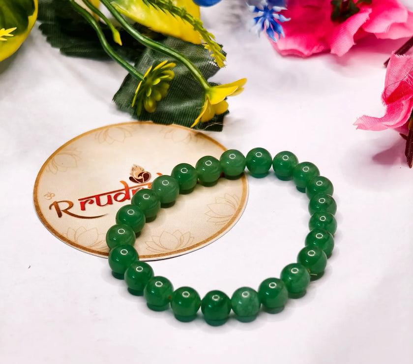 Lab Tested green Aventurine Bracelet premium Quality Lab Certified margaj stone brac