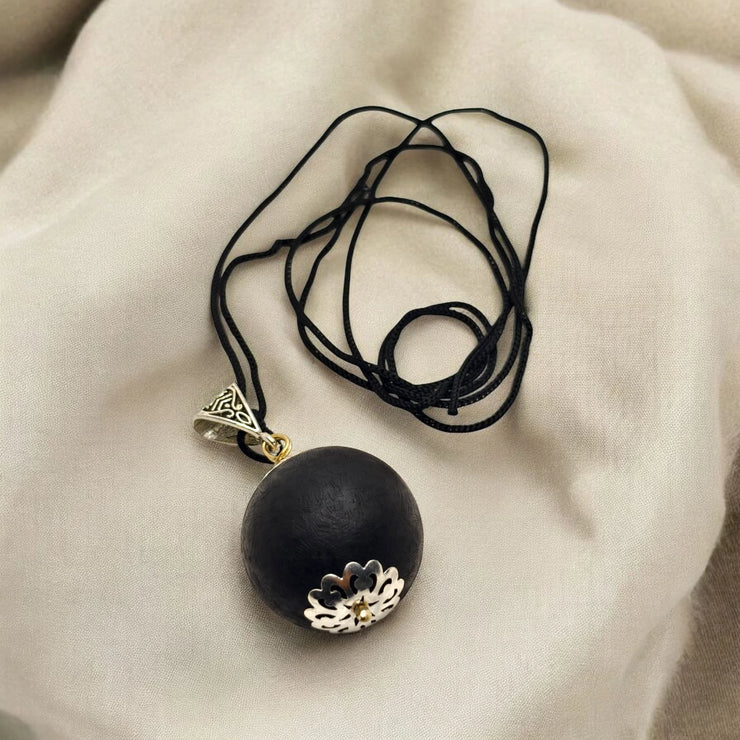 Lab Tested Certified Karungali Ebony Wood Pendant for daily wear premium Quality ebony wood