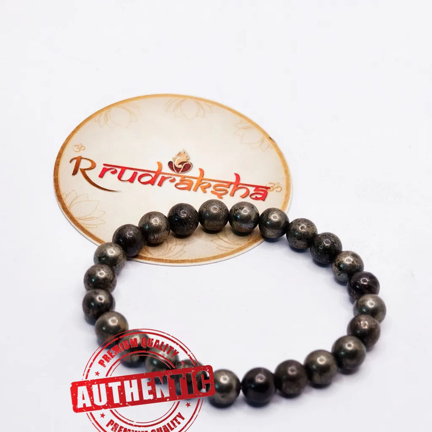 Pyrite Beaded bracelet Lab Certified Premium Quality Product 