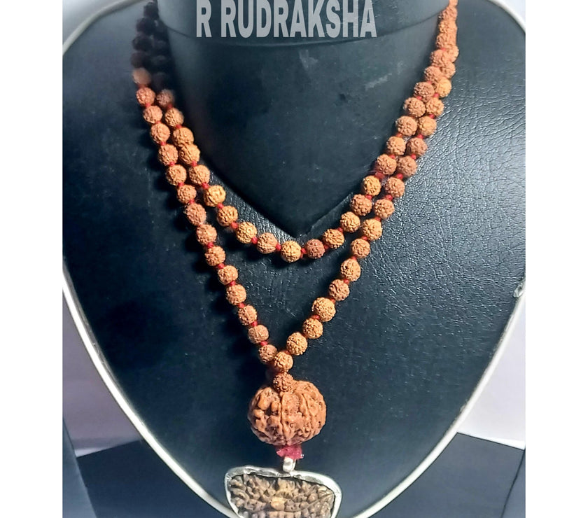 Customized 1 Mukhi Rudraksha Mala