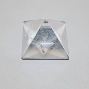 Clear Crystal Pyramid for Worship Purpose
