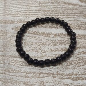 Black Agate (Hakik) Bracelet for Shani Dosh Nivaran – Certified